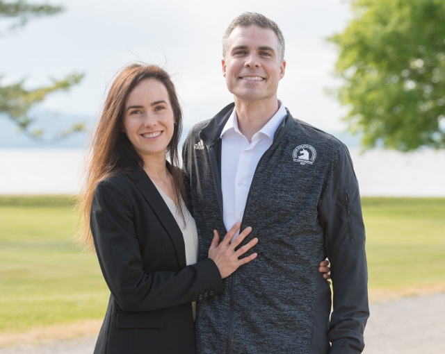 Gabrielle Beaudoin and Sebastien Savoie