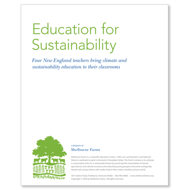 Education for Sustainability Cover