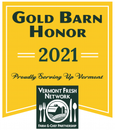 Vermont Fresh Network Gold Barn Honor 2021