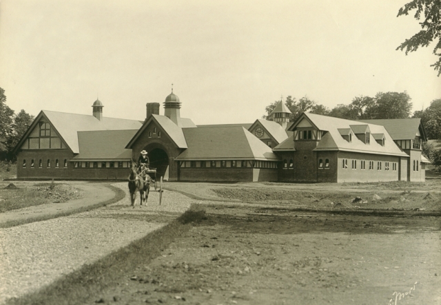 Old Photo of the Coach Barn